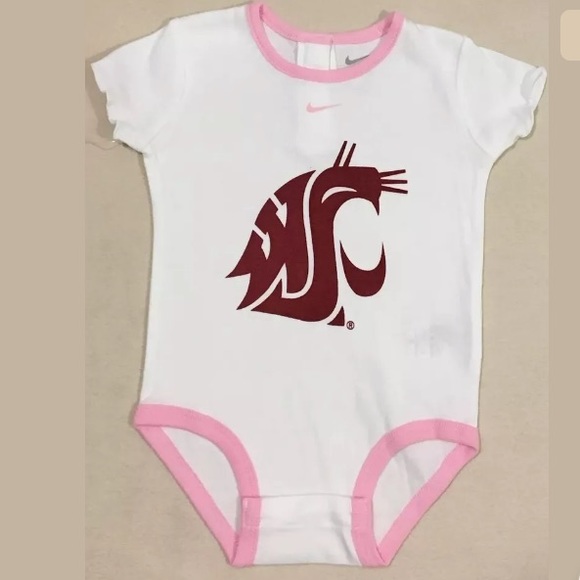 NIKE Washington State Cougars Team Baby Bodysuit - Picture 5 of 8